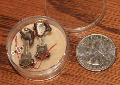 Miniature union roller skates.