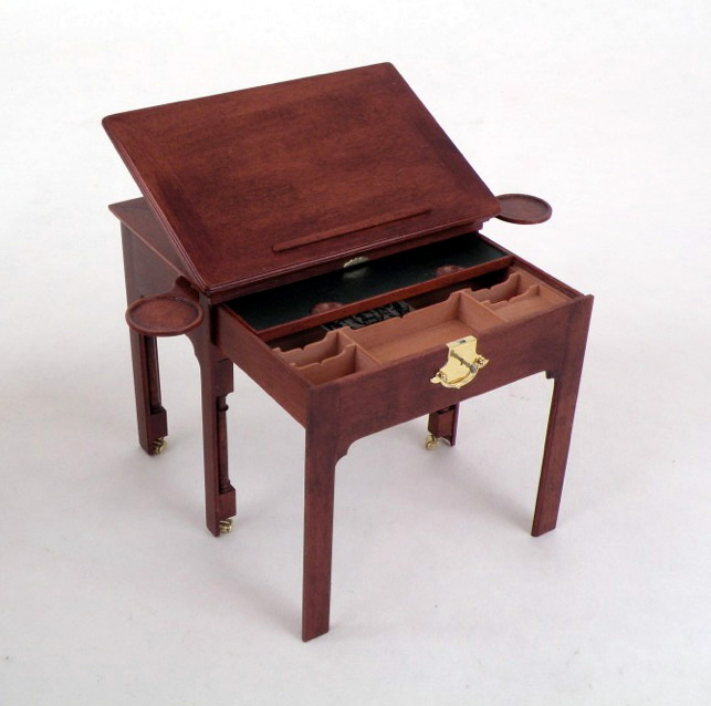 1/12 Scale English Architect’s Tables Bill's 1/12 scale English architect's table.