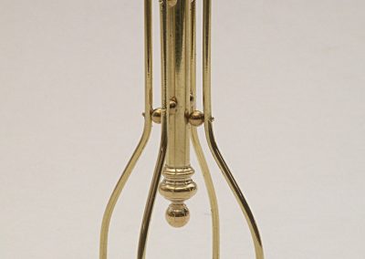 Brass coat rack base.