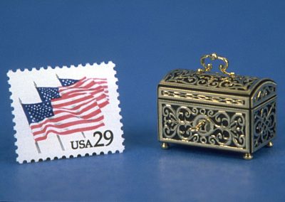 Bill’s miniature early European chest.