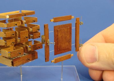 Another look at the miniature spice chest.