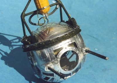 The belly turret before installation.