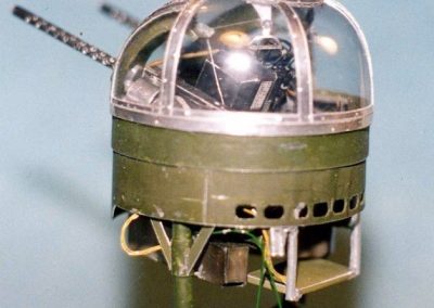 The top turret before installation.