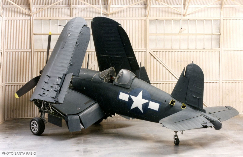 F4U Corsair Guillermo's 1/15 scale Chance Vought F4U Corsair.