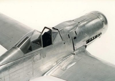 The fuselage of a Fw 190D takes shape.