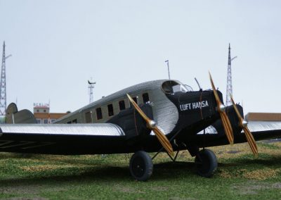 The finished Junkers G 24.