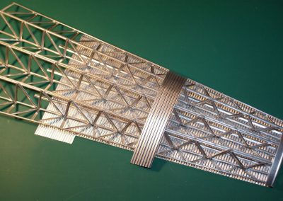 More progress on the wing.