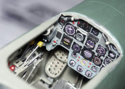 Another look inside the cockpit.