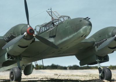 Guillermo’s finished Bf 110C.