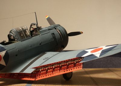 A look at the Dauntless dive brakes.