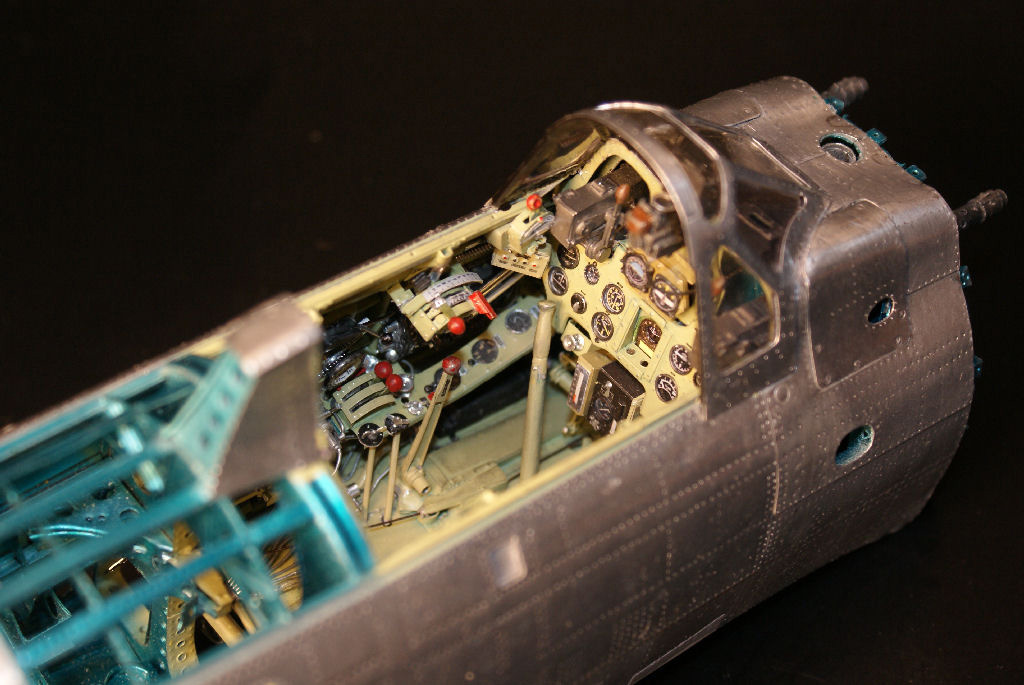 Japanese Zero Cockpit The Japanese Zero cockpit under construction.