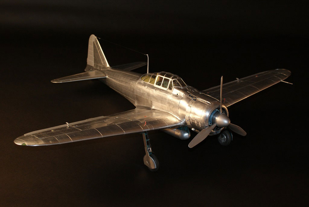 Finished Japanese Zero Guillermo's finished 1/15 scale Japanese Zero.