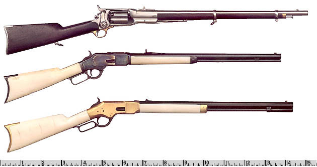 1/3 Scale Rifles Three different 1/3 scale rifles.