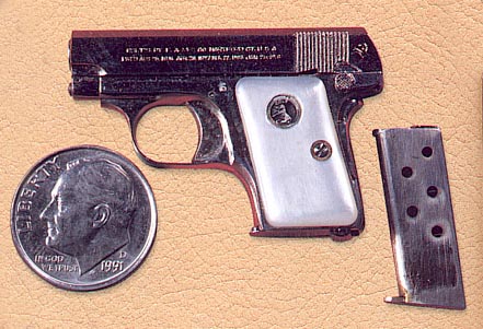 Colt .25 Automatic This Colt .25 automatic pistol was also built in 1/3 scale.