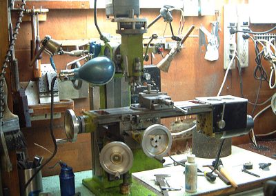 Another look at the custom milling machine.