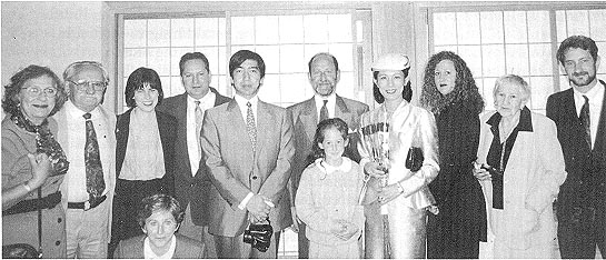 The Kucer Family With Japanese Royalty Their Imperial Highness, Prince and Princess Takamado of Japan, with the Kucer family.