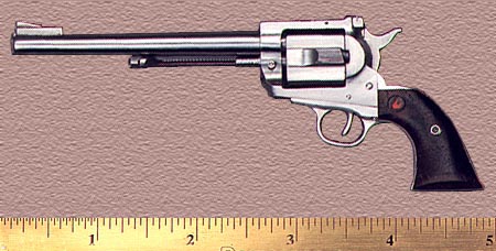 1/3 Scale Ruger Revolver David built this Ruger revolver at 1/3 scale.