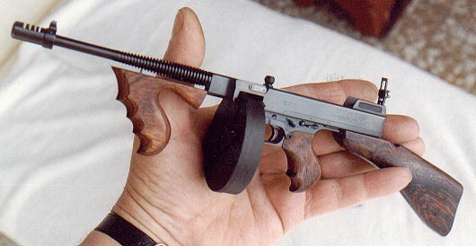 1/3 Scale Thompson Machine Gun David's 1/3 scale Thompson machine gun.