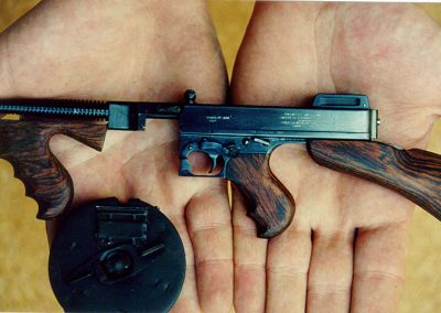 Another look at David's remarkable scale Thompson machine gun.
