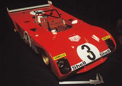 Pierre Scerri's fully-functionaal 1/3 scale Ferrari 312 PB.