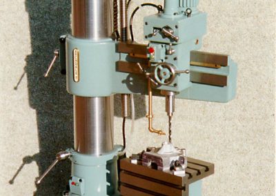 A 1/5 scale Archdale radial arm drilling machine.