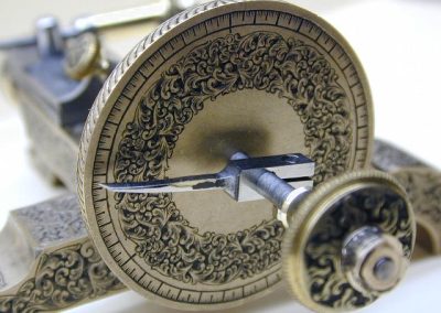 A close look at the dial on the verge twister.