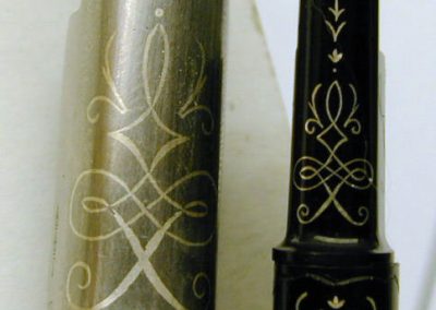 The Bergmann pistol barrels.