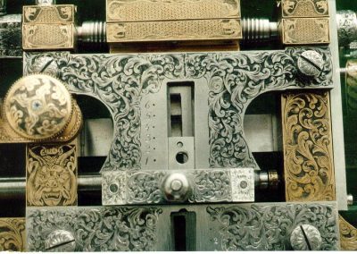 A close-up of Roger's fusee engine.