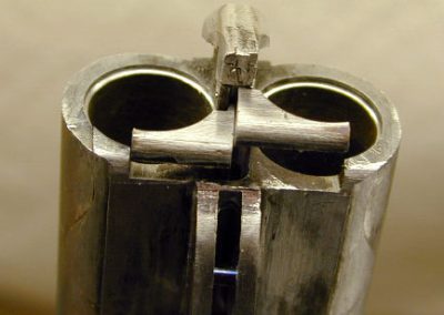 A close look at the ejector mechanism in action.