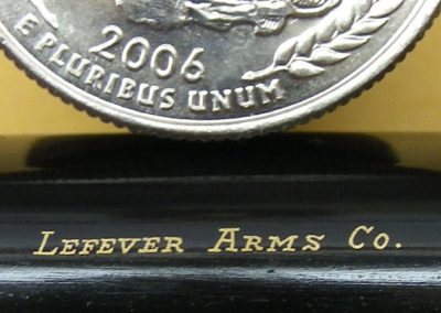 Another inlay in the shotgun.