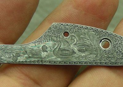 This is one of the side plates for the shotgun.