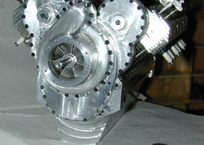 The Merlin engine supercharger impeller.