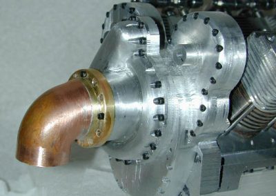 Another look at the supercharger impeller.