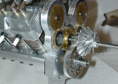 Roger's Merlin V-12 engine.