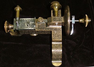 The verge twister machine on display.