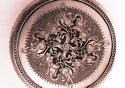 A pocket watch engraving by Roger.