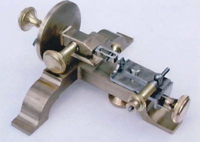Roger's verge twister machine before engraving.