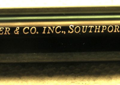 The finished Ruger barrel.