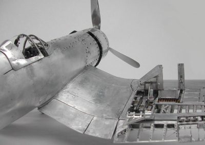 This view shows the right side wing root.