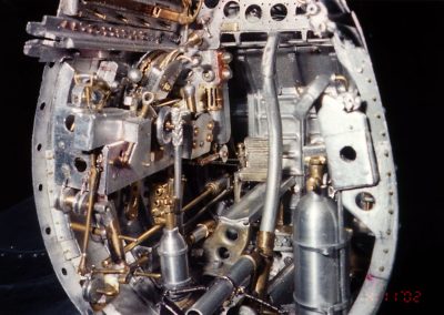 Another look inside the cockpit.