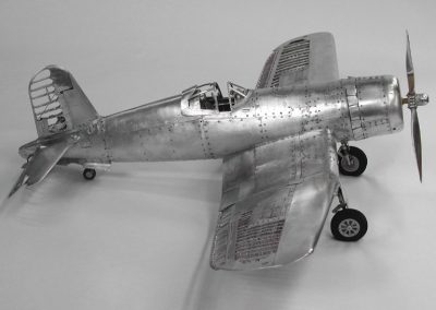Young’s second Corsair, which was modeled as a take-apart.
