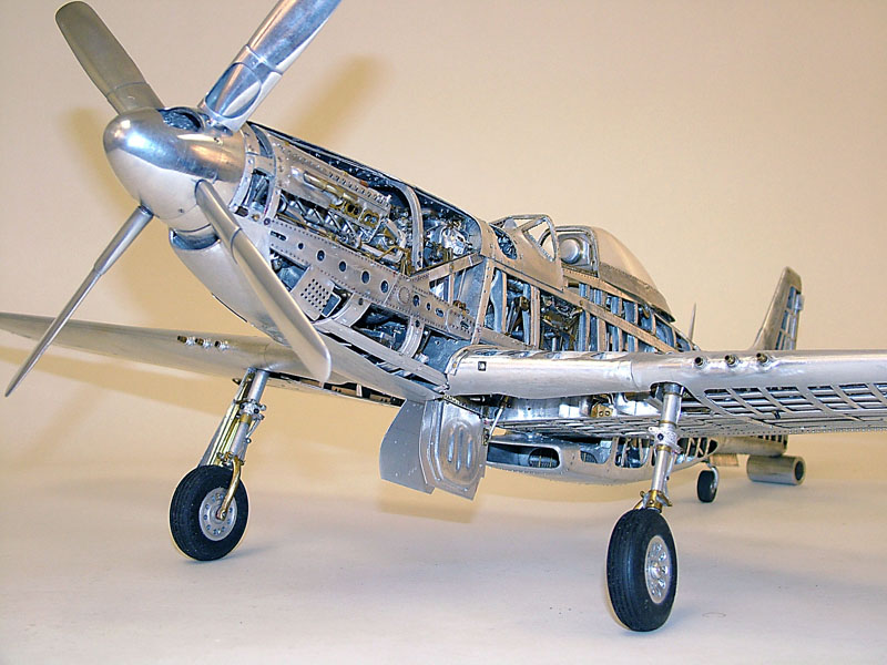 P-51 Mustang Young's scale model P-51 Mustang.