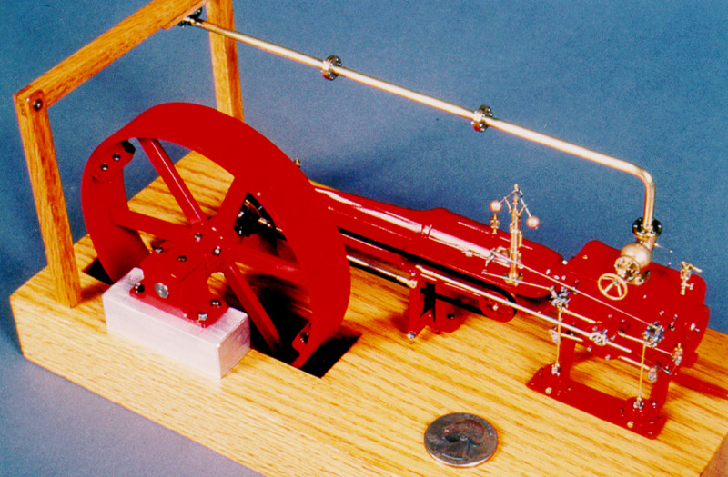 Jerry’s 1/30 Scale Corliss Steam Engine Jerry's 1/30 scale Corliss steam engine.
