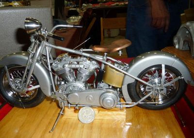 Another angle of the nearly finished Knucklehead.