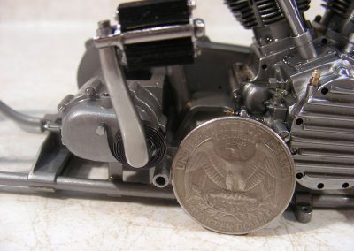 A close look at the Knucklehead kick starter.