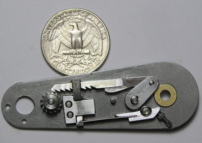 Another stage of the kick starter mechanism.