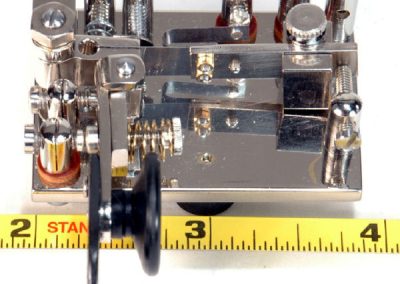 The Minikey with a ruler for scale reference.