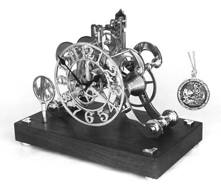 Strutt Skeleton Clock Mr. Smith's Strutt skeleton clock.