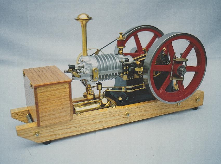 Associated Hired Man Engine Jerry built this Associated Hired Man engine from a kit by Paul Briesch.