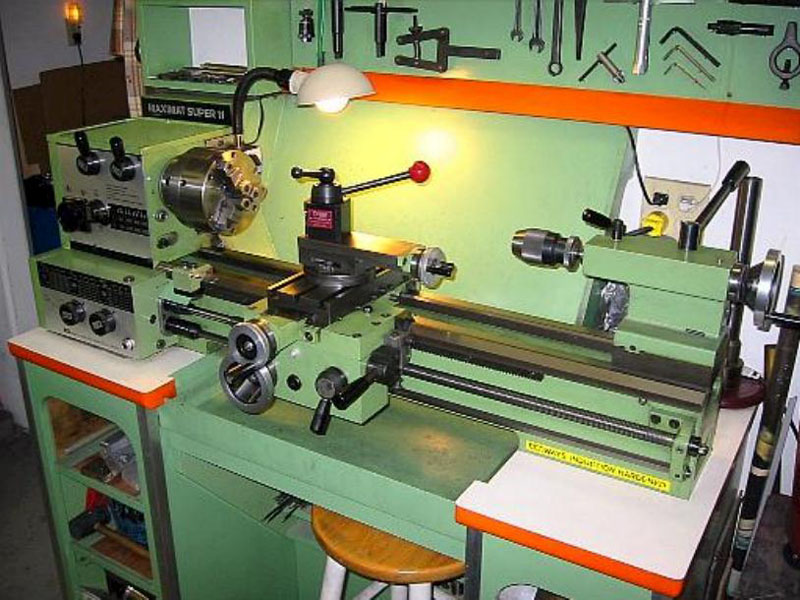 Maximat Super 11 Lathe Jerry’s 1990 Emco Maier Maximat Super 11 lathe.